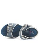 Distanc sandále LO832864099 modrá