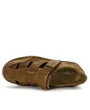 HOLMANN komfort sandále MR972158244 hnedá