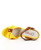 Distanc sandále LO052129008 Žltá