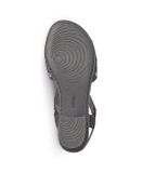 Rieker sandále QR152380060 Čierna