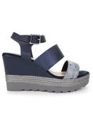 HOLMANN komfort sandále IS952145099 modrá