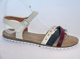 John Garfield sandále TC652134091 biela