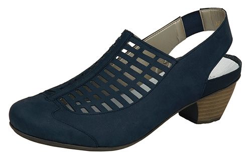 Rieker sandále QR752019099 modrá